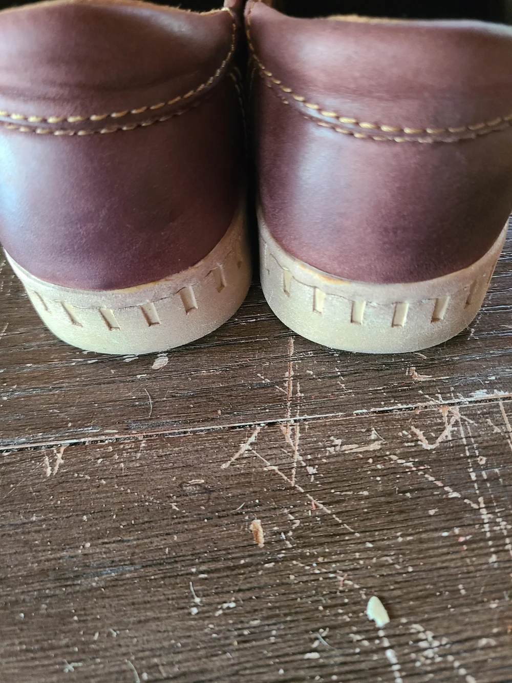 Børn Leather Slip-On Comfort Sneakers | Size 8.5 M